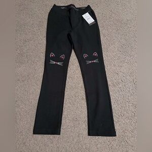 NWR Girls Cat Face Leggings